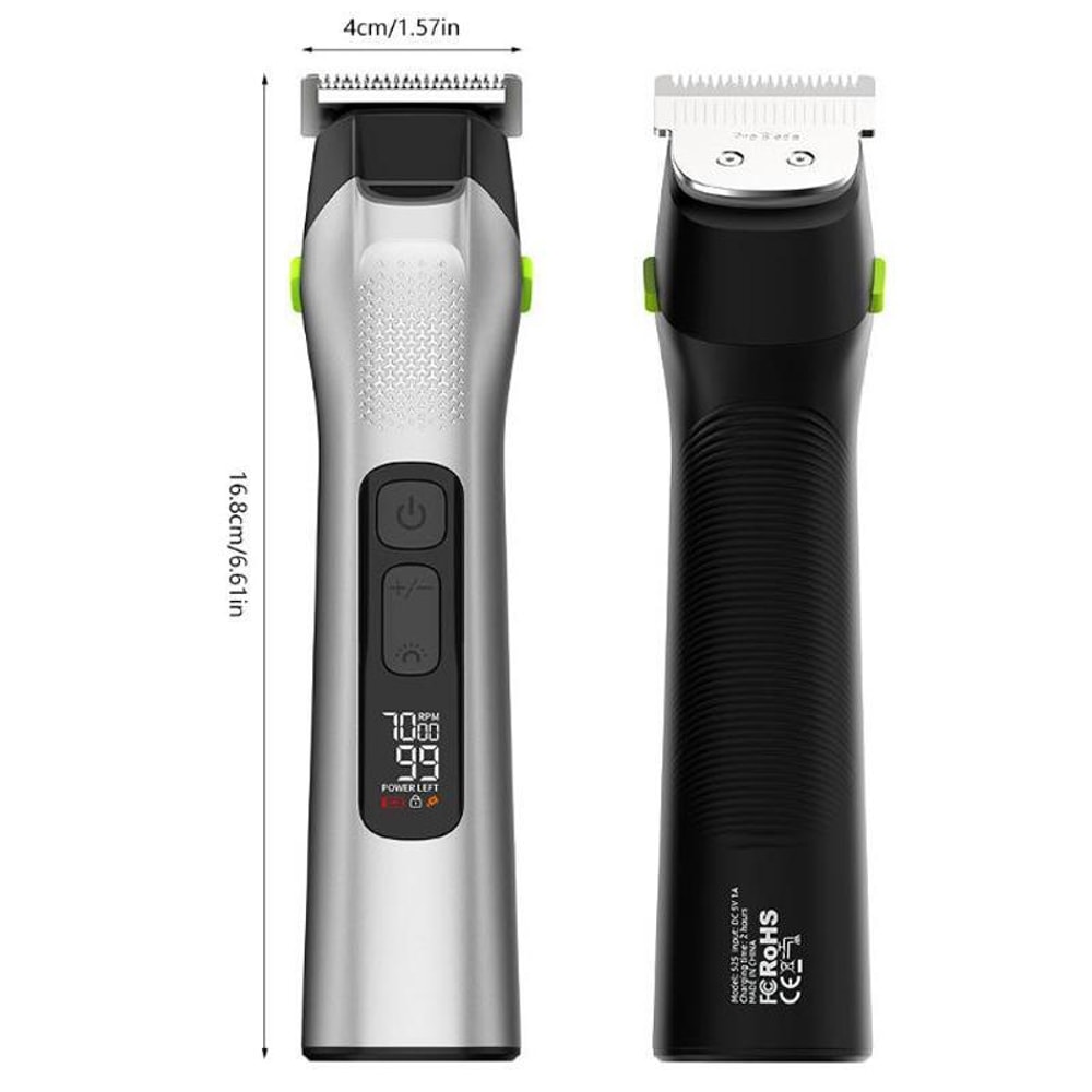 Multifunctional Electric Hair Clipper With LED Light Waterproof Trimmer Nose Trimmer 9