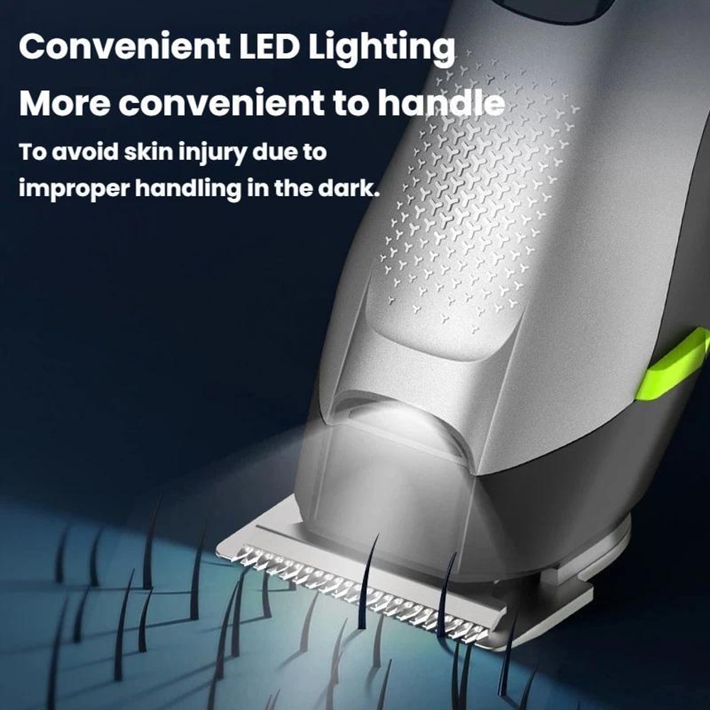Multifunctional Electric Hair Clipper With LED Light Waterproof Trimmer Nose Trimmer 5