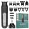 Multifunctional Electric Hair Clipper With LED Light Waterproof Trimmer Nose Trimmer 13