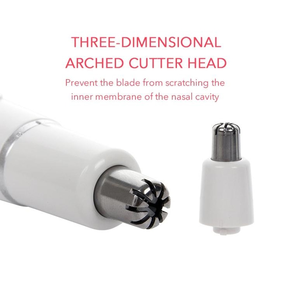 Multi-Function Electric Nasal & Eyebrow Hair Trimmer for Precision Grooming