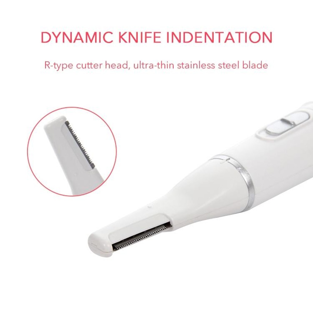 Multi-Function Electric Nasal & Eyebrow Hair Trimmer for Precision Grooming