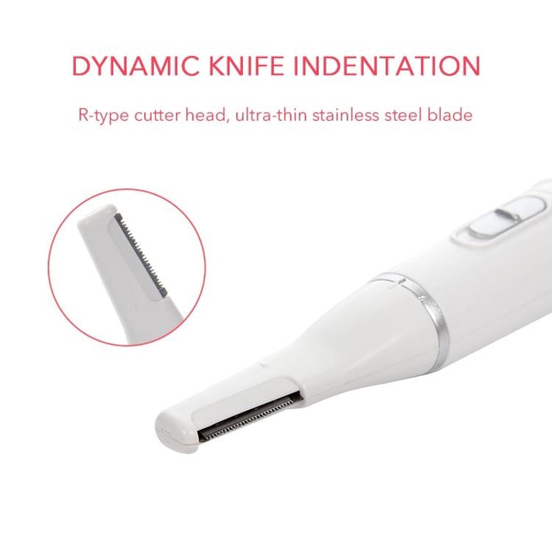 Multi-Function Electric Nasal & Eyebrow Hair Trimmer for Precision Grooming