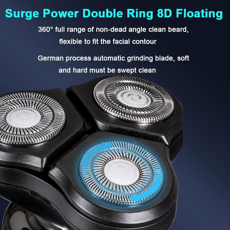 Multifunctional Electric Shaver Nose Hair Sideburn Trimmer 3