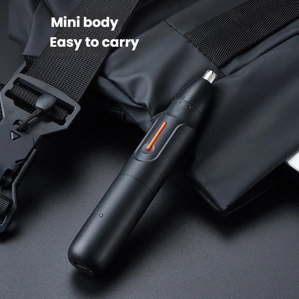 Rechargeable Electric Nose Hair Trimmer For Men TypeC Fast Charging Quiet Ergonomic Design 2