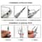 Leather Edge Trimmer and Groove Cutter Tool with Replaceable Blades