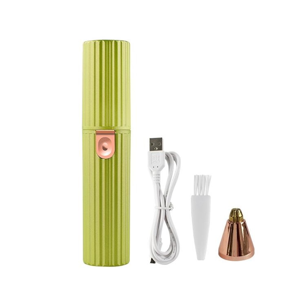 USB Electric Shaver Eyebrow Trimmer Compact Rechargeable Grooming Tool For All Body Areas 8