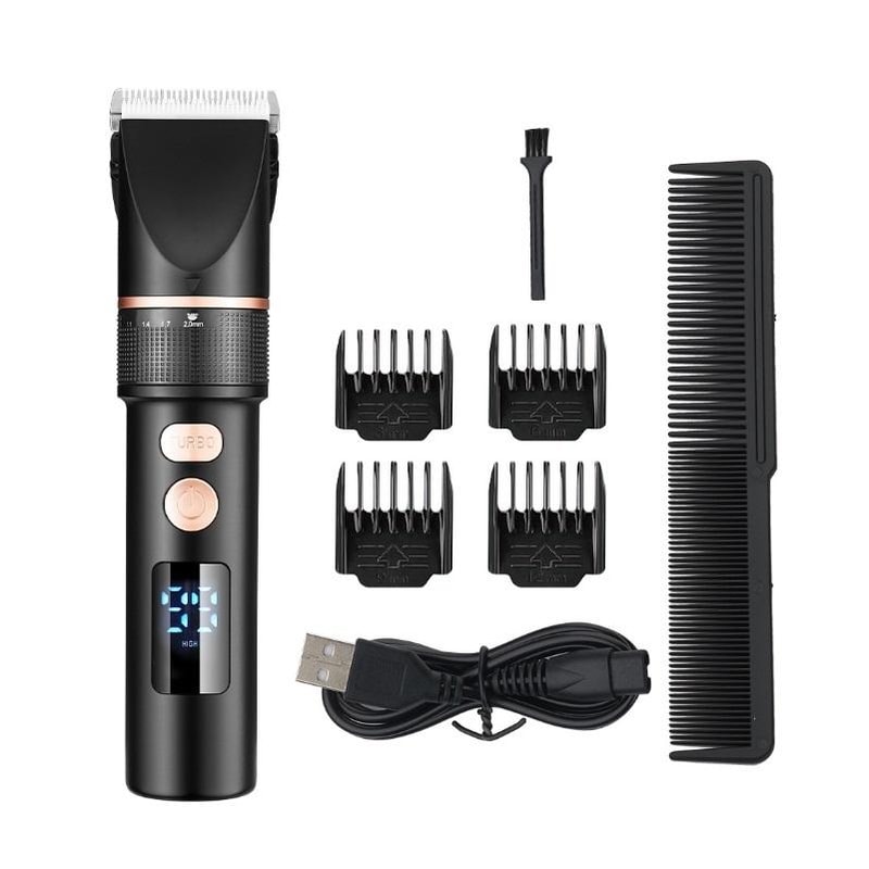 Men Electric Hair Trimmer With LCD Digital Display 0