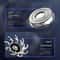 DoubleHead Mini Magnetic Shaver Portable Mens Electric Shaver 3