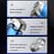 DoubleHead Mini Magnetic Shaver Portable Mens Electric Shaver 7