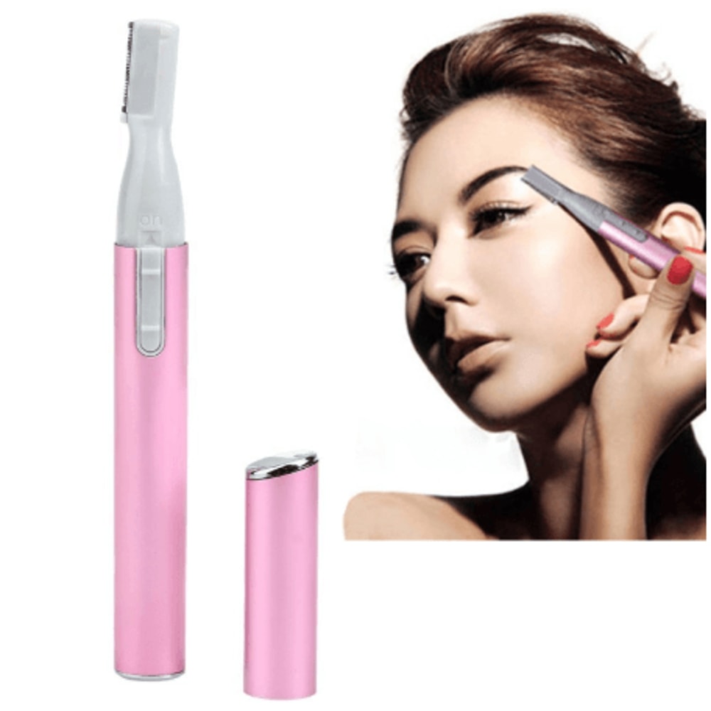 Portable Electric Eyebrow And Face Hair Trimmer Micro Precision Removal Clipper For Face Care Shavi 8