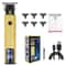 Cordless Hair Clippers For Men Zero Gap Beard Trimmer Kit 9
