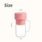 Portable Blender USB Juicer Cup With 6 Blades And Straw Lid 8