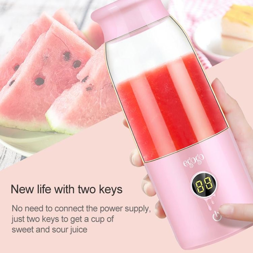 Vitamer Portable Juicer USB Rechargeable Mini Fruit Blender Bottle 6