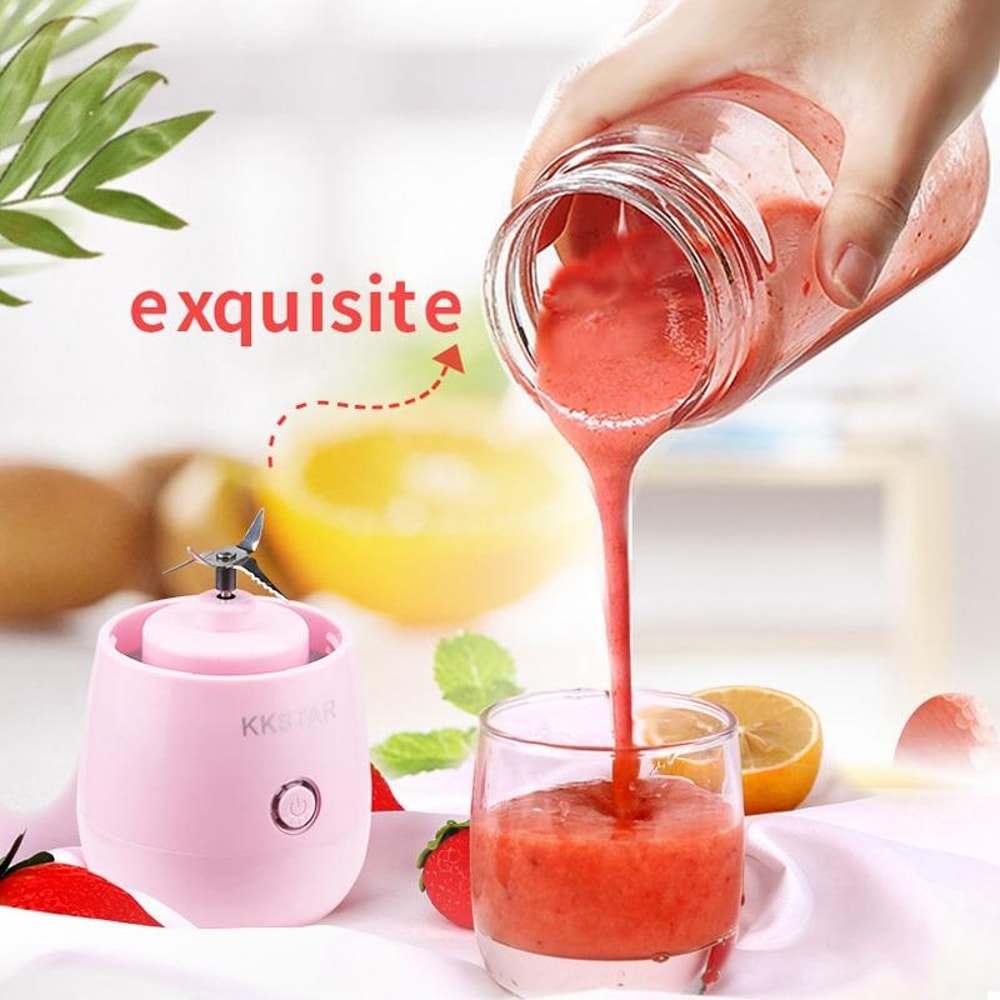 Portable Blender USB Rechargeable Juice Cup For Smoothies And Fresh Juice 7