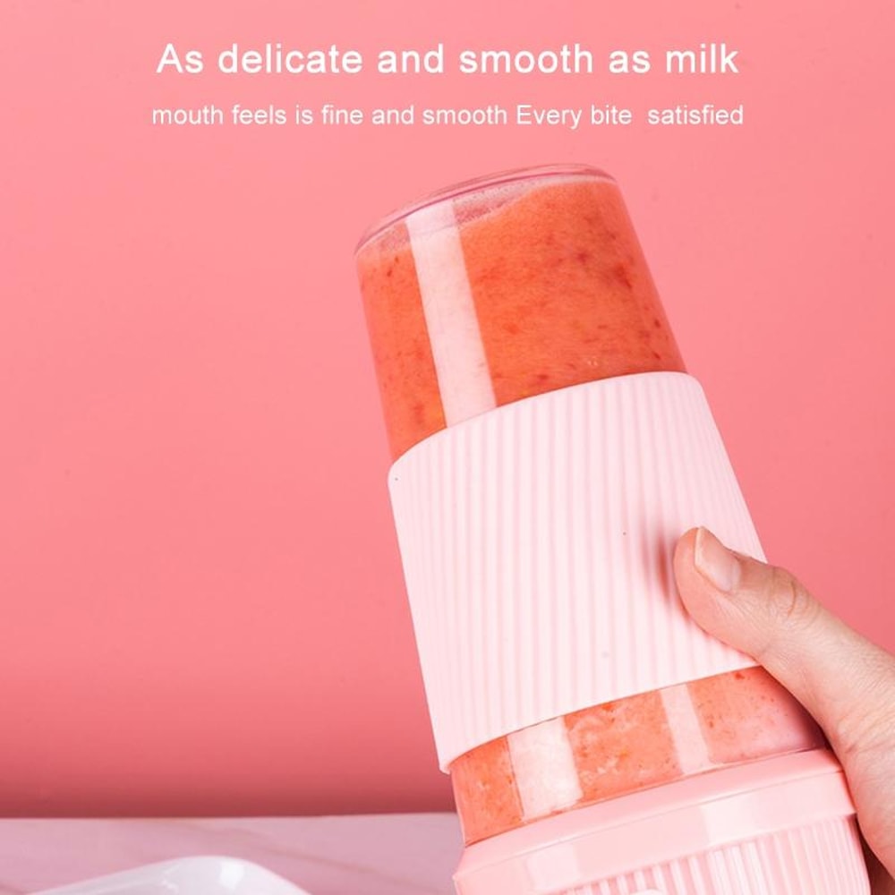 Portable Blender USB Rechargeable Mini Fruit Juicer Cup 3
