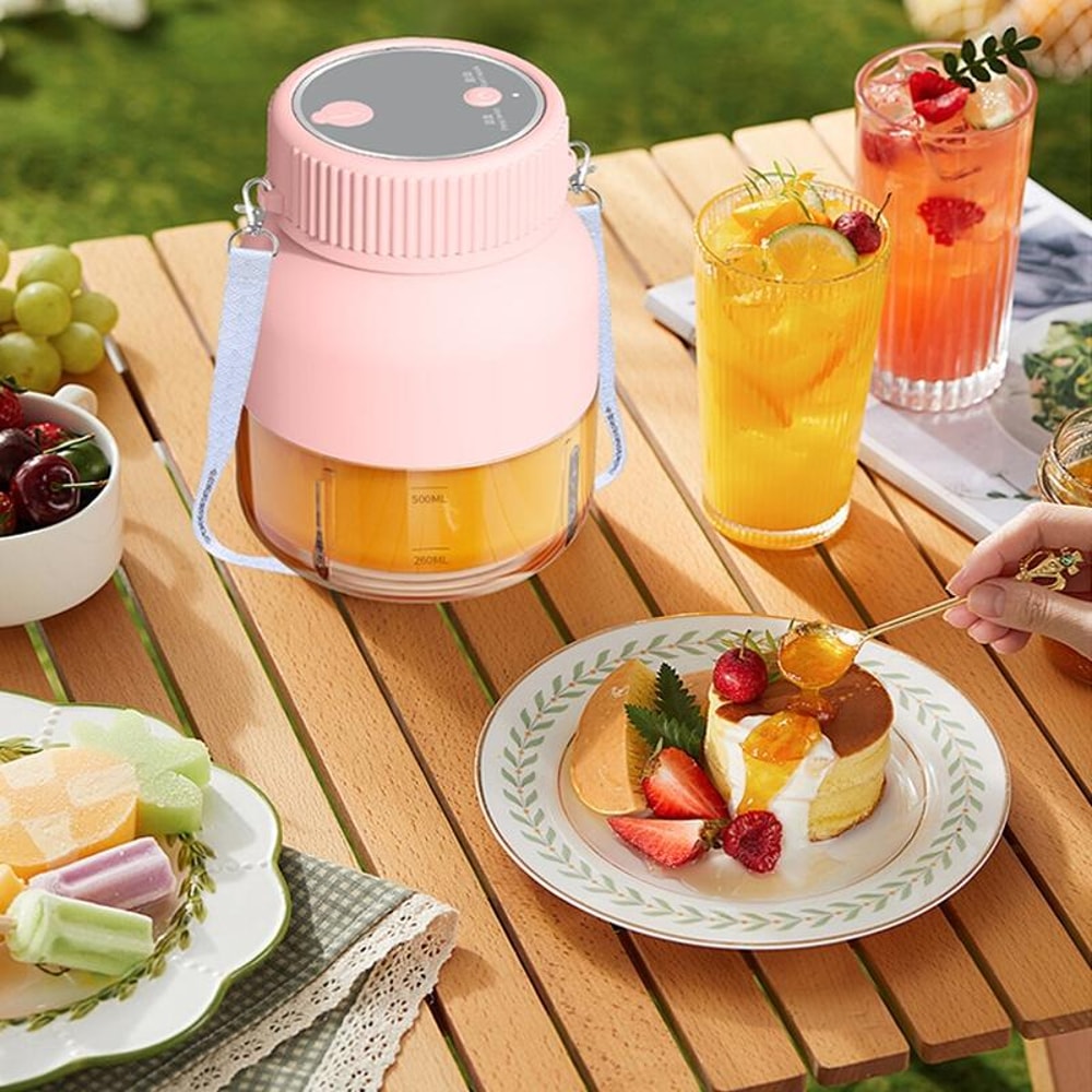 Wireless Portable Juicer Blender With USB C Charging 7