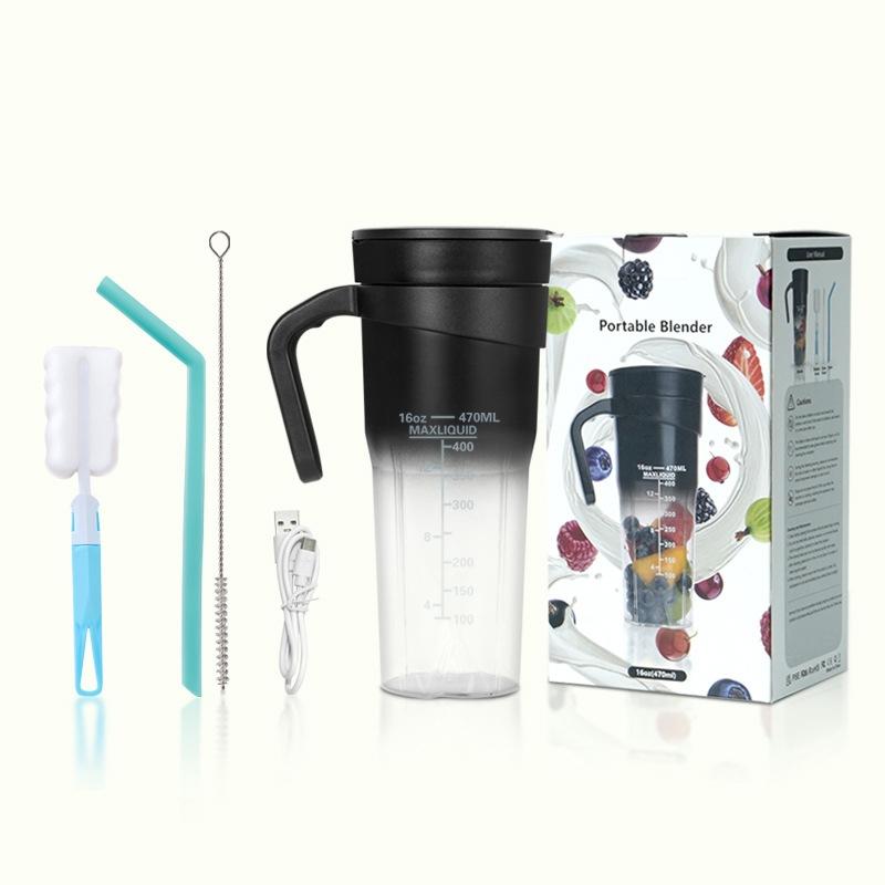 Portable Blender USB Rechargeable Mini Smoothie Juicer 8