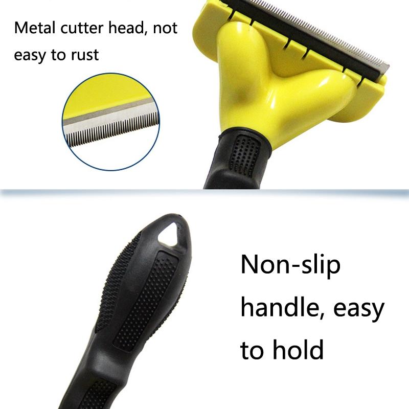 Self Cleaning Dog Grooming Comb For Pet Hair Removal 2