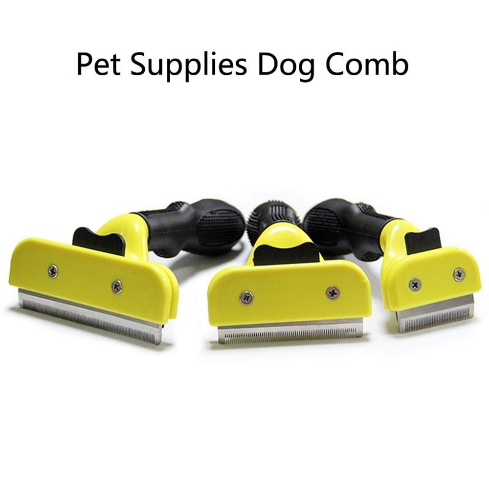 Self Cleaning Dog Grooming Comb For Pet Hair Removal 5
