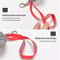 Portable Linen Dog Poop Bag Holder With Reflective Strap 5