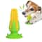 Suction Cup Dog Toy Corn Dog Toothbrush Toy for Chewing and Dental Cleaning