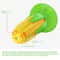 Suction Cup Dog Toy Corn Dog Toothbrush Toy for Chewing and Dental Cleaning