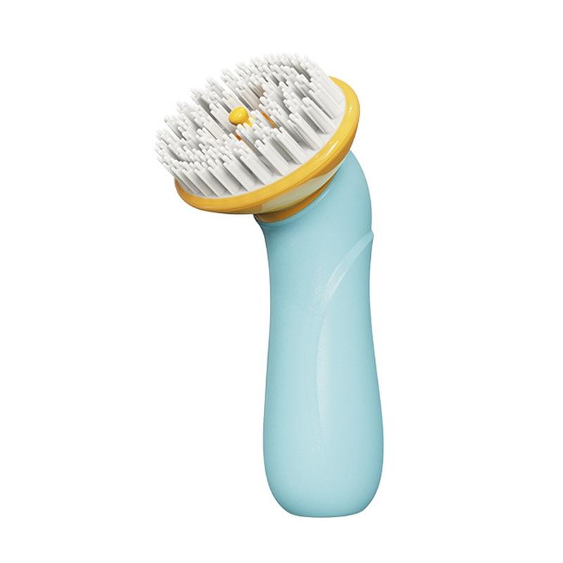 Pet Bath Massage Brush with Shampoo Dispenser for Dogs and Cats