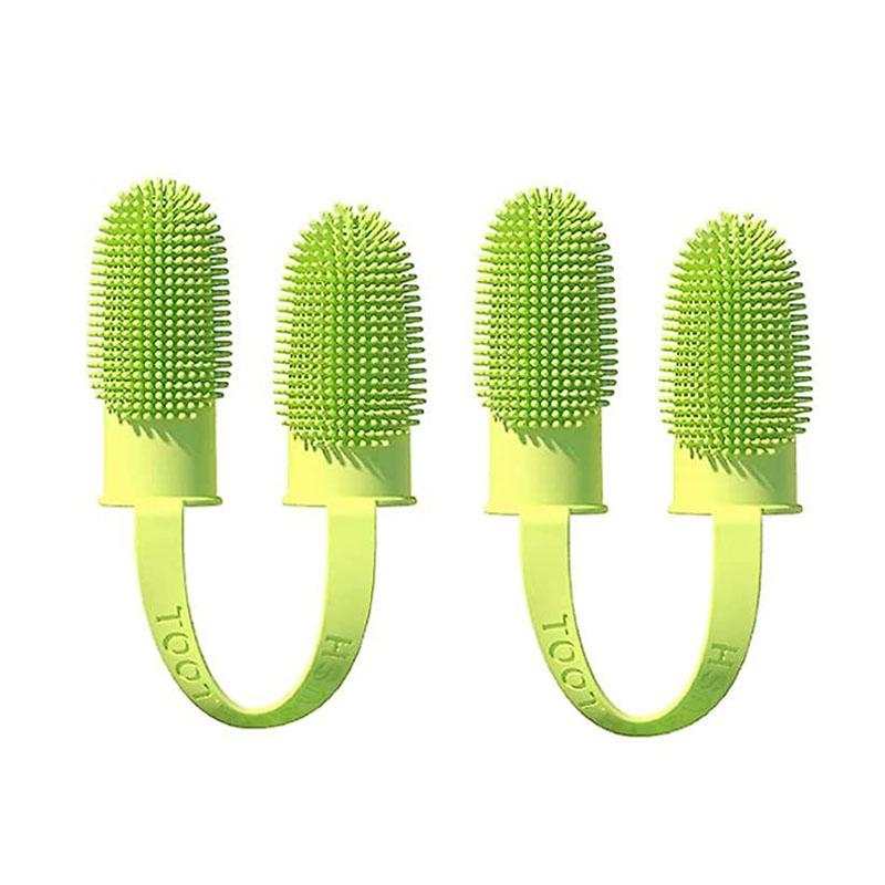 Pet Finger Toothbrush For Dog And Cat Teeth Cleaning 4