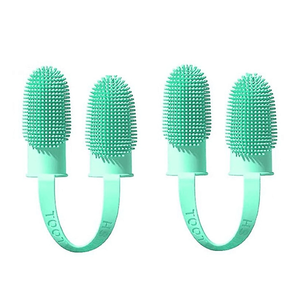 Pet Finger Toothbrush For Dog And Cat Teeth Cleaning 11
