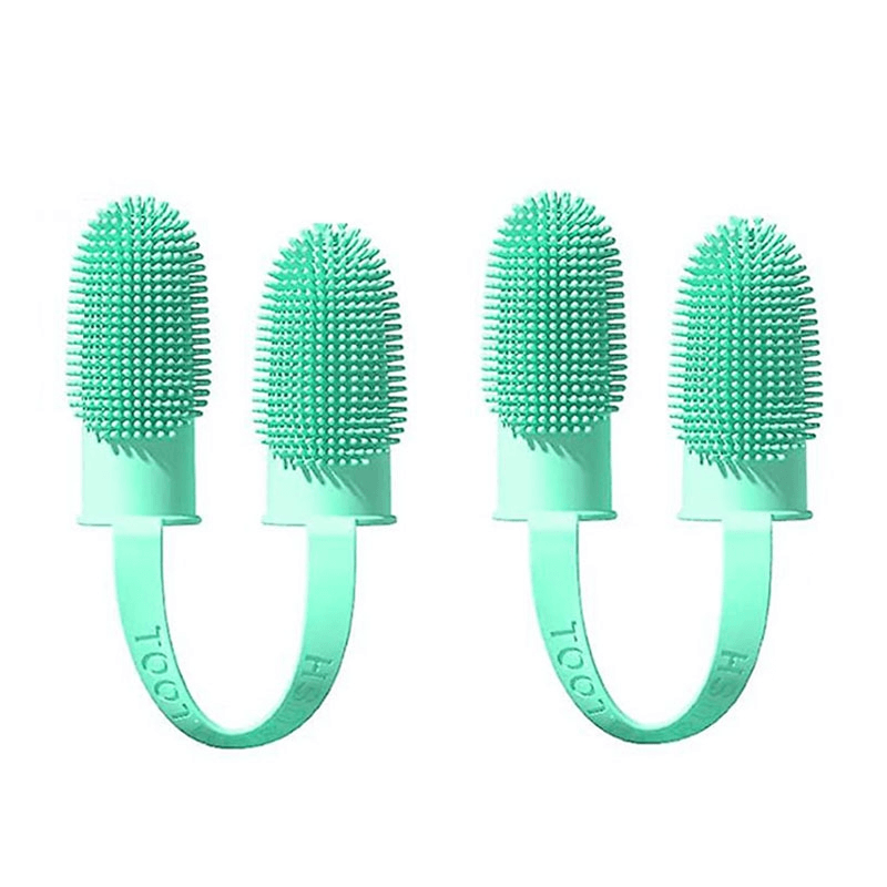 Pet Finger Toothbrush For Dog And Cat Teeth Cleaning 11