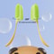 Pet Finger Toothbrush With Handle For Dogs And Cats Dental Care 2