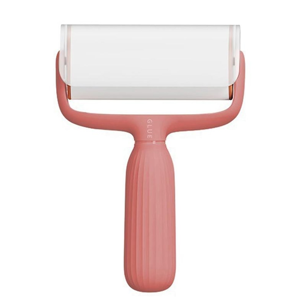 Romantic Pink Pet Hair Remover Lint Roller Brush For Clothes And Furniture 9