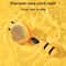 Bee Self Cleaning Cat Grooming Brush For Pet Hair Removal 3