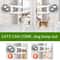 Adjustable Pet Door Latch No Drill Cat Door Holder For Dog Proof Rooms 5