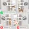 Adjustable Pet Door Latch No Drill Cat Door Holder For Dog Proof Rooms 7
