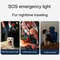 Dog Poop Picker with Pet Waste Bag Dispenser and LED Light