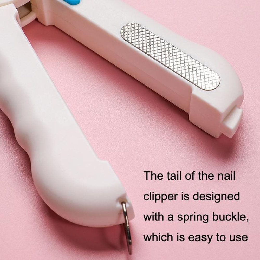 LED Pet Nail Clippers With Built In Nail File For Dogs And Cats 4
