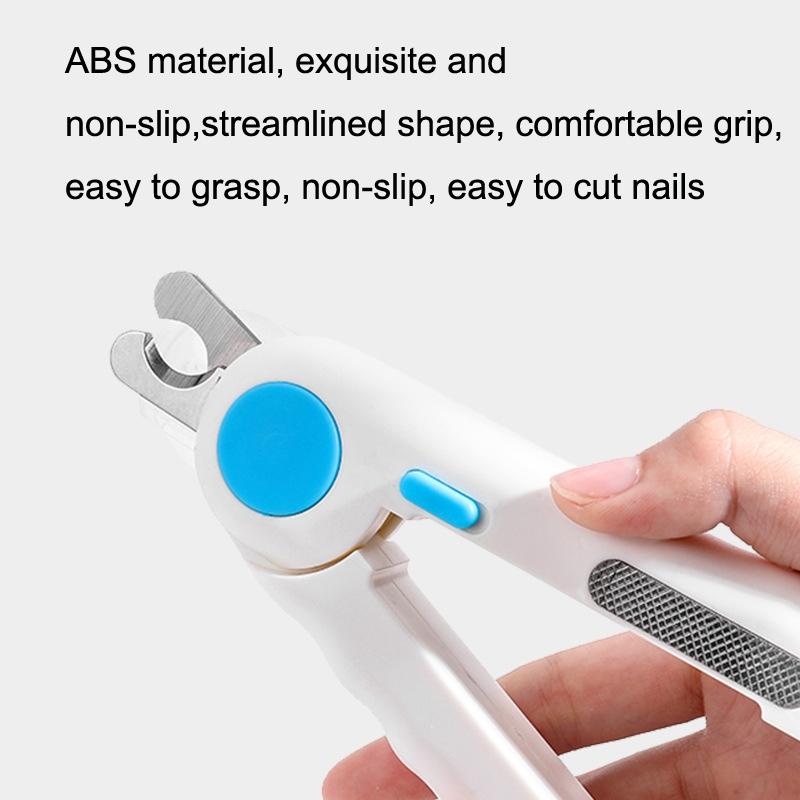LED Pet Nail Clippers With Built In Nail File For Dogs And Cats 5