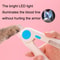 LED Pet Nail Clippers With Built In Nail File For Dogs And Cats 6