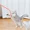 Silicone Mouse Tail Cat Teaser Wand Interactive Cat Toy For Indoor Cats 1
