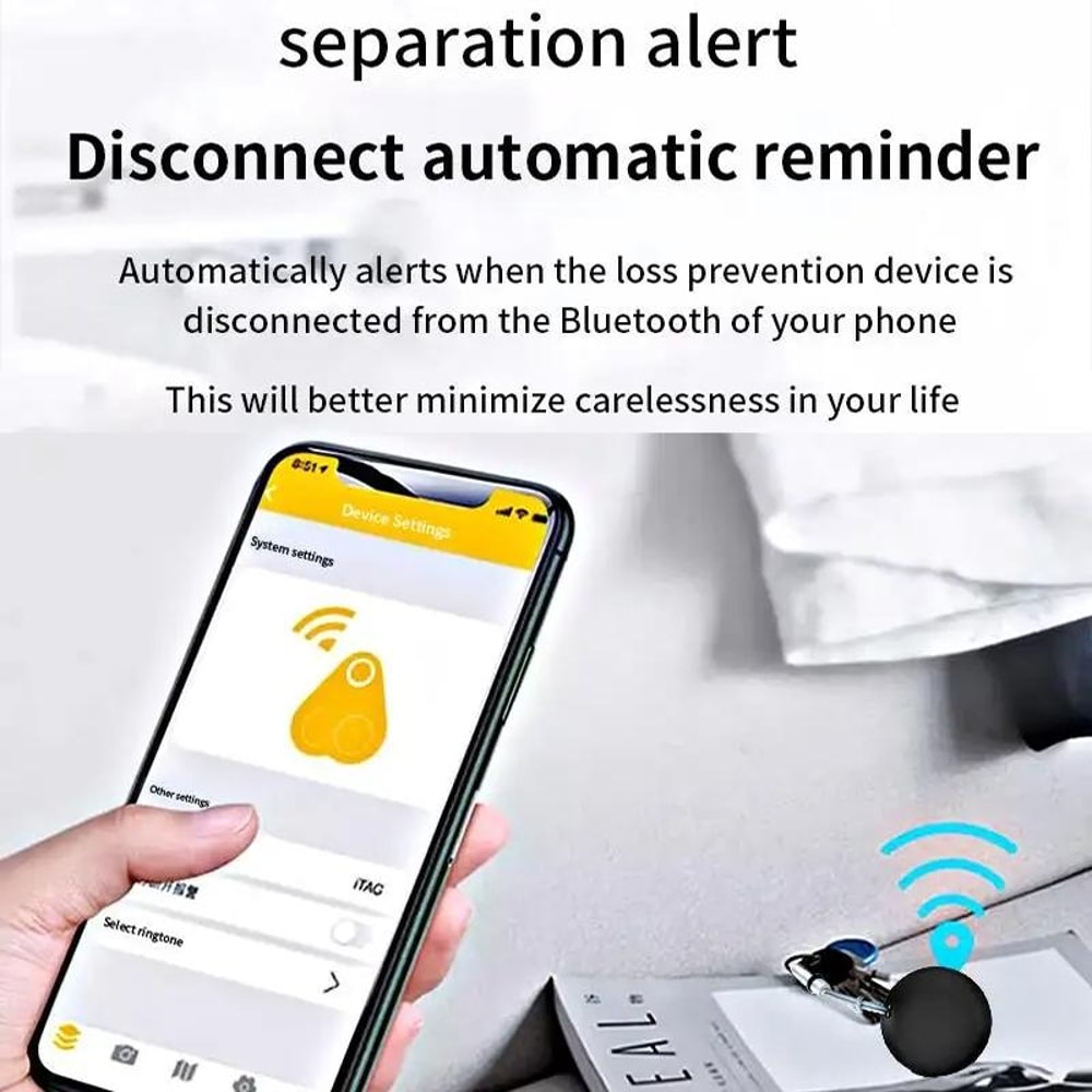 Mini Pet Bluetooth Tracker Anti Lost GPS Locator For Cats Dogs Bags 8