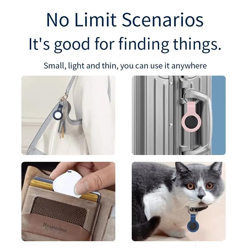 Mini Pet Bluetooth Tracker Anti Lost GPS Locator For Cats Dogs Bags 9