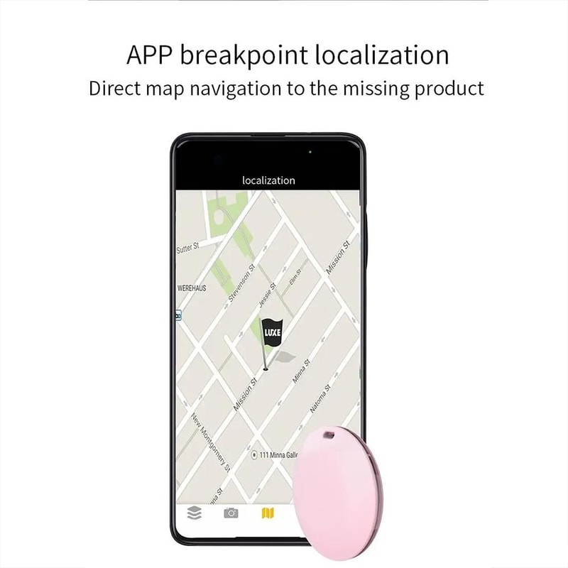 Mini Pet Bluetooth Tracker Anti Lost GPS Locator For Cats Dogs Bags 4
