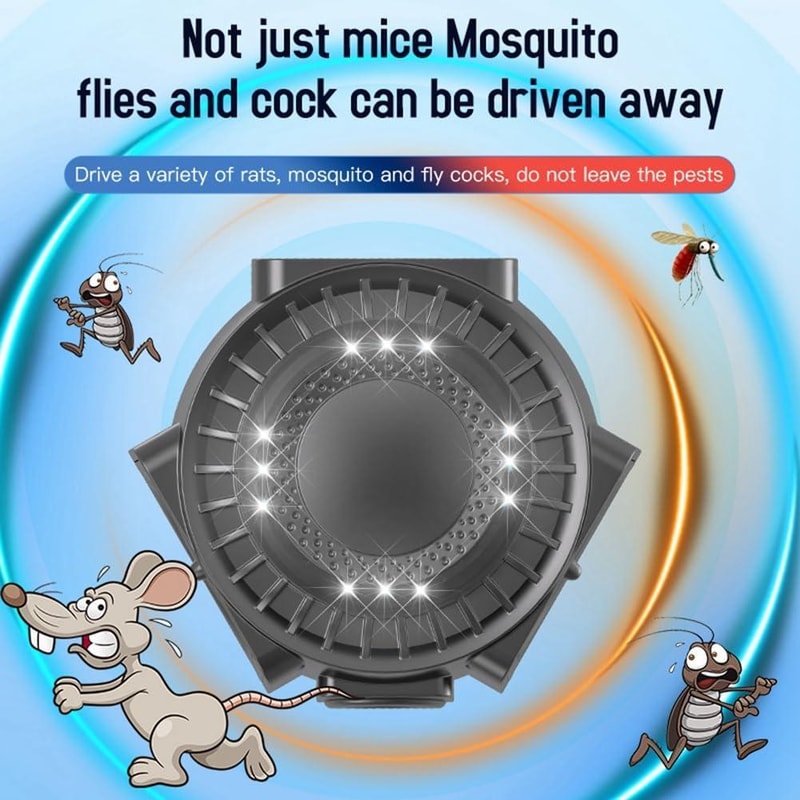 Ultrasonic Mosquito Repeller Electronic Mouse Repeller HighPower Indoor Pest Control Solution 4