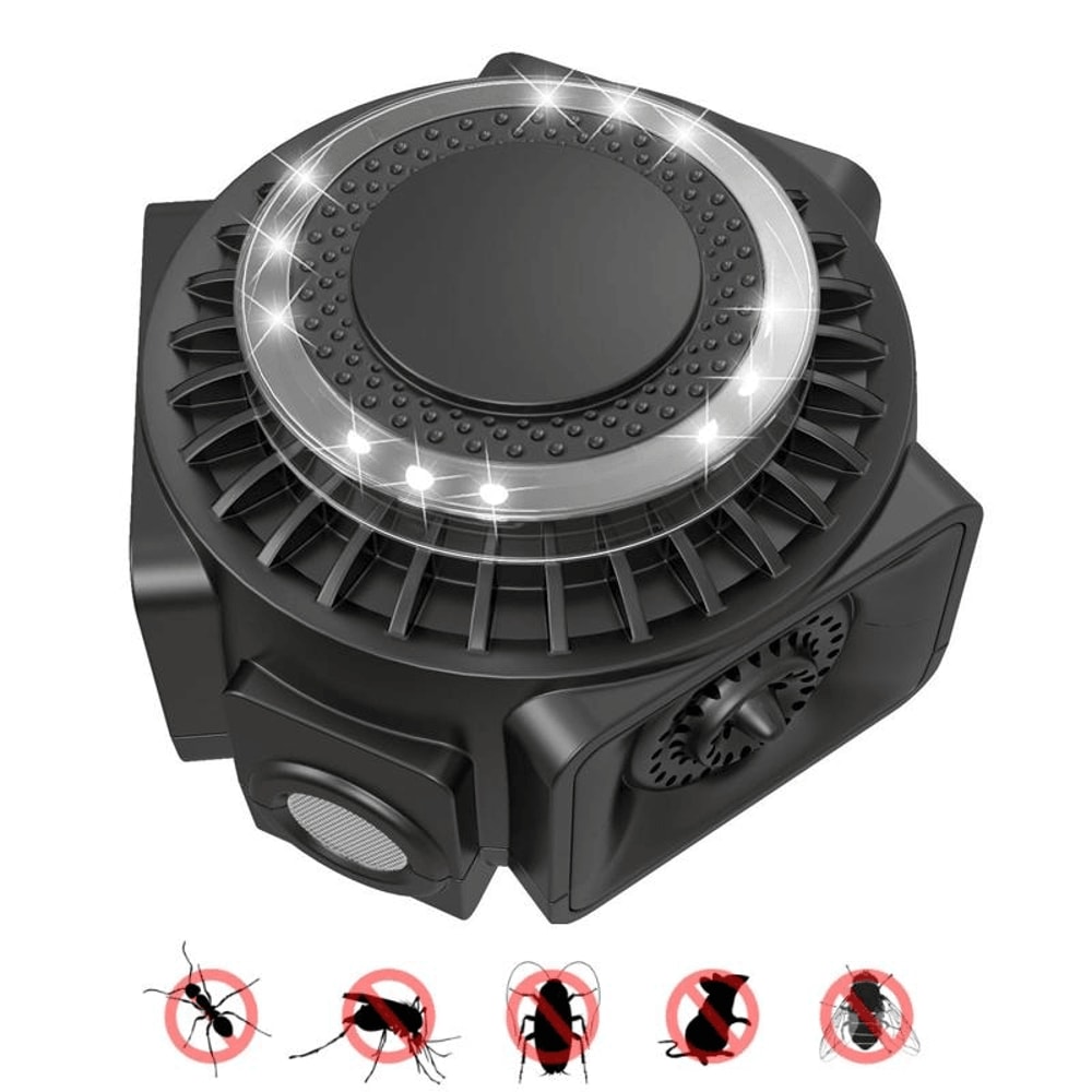 Ultrasonic Mosquito Repeller Electronic Mouse Repeller HighPower Indoor Pest Control Solution 10