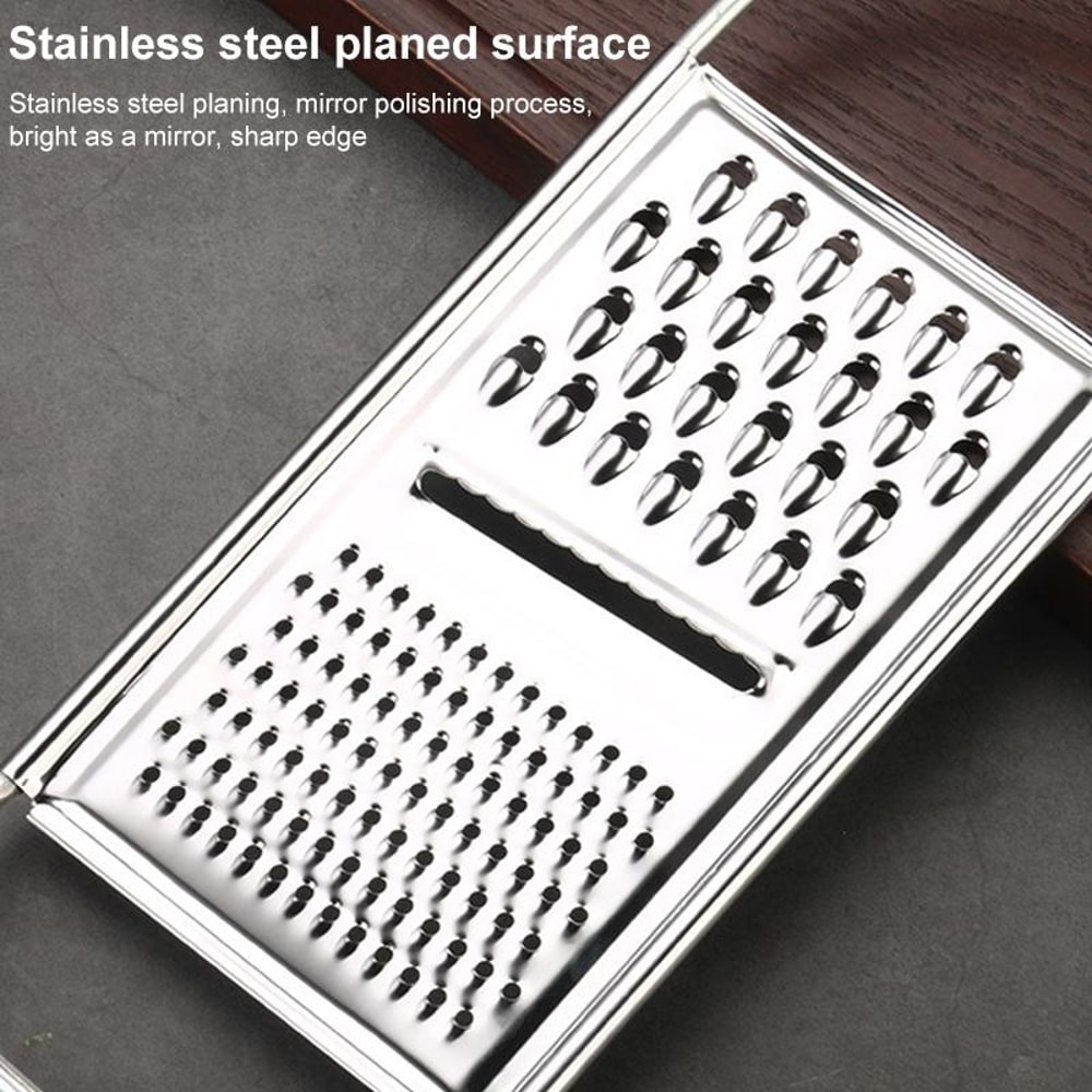 Kitchen Stainless Steel Vegetable Cutter & Potato Grater Curved Blades for Easy Slicing and Shredding