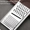 Kitchen Stainless Steel Vegetable Cutter & Potato Grater Curved Blades for Easy Slicing and Shredding