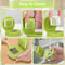 Manual Garlic Press Multifunctional Kitchen Garlic Crusher with Ergonomic Design