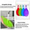 FoodGrade PP Kitchen Mat OilResistant HeatResistant Spatula Mat 4