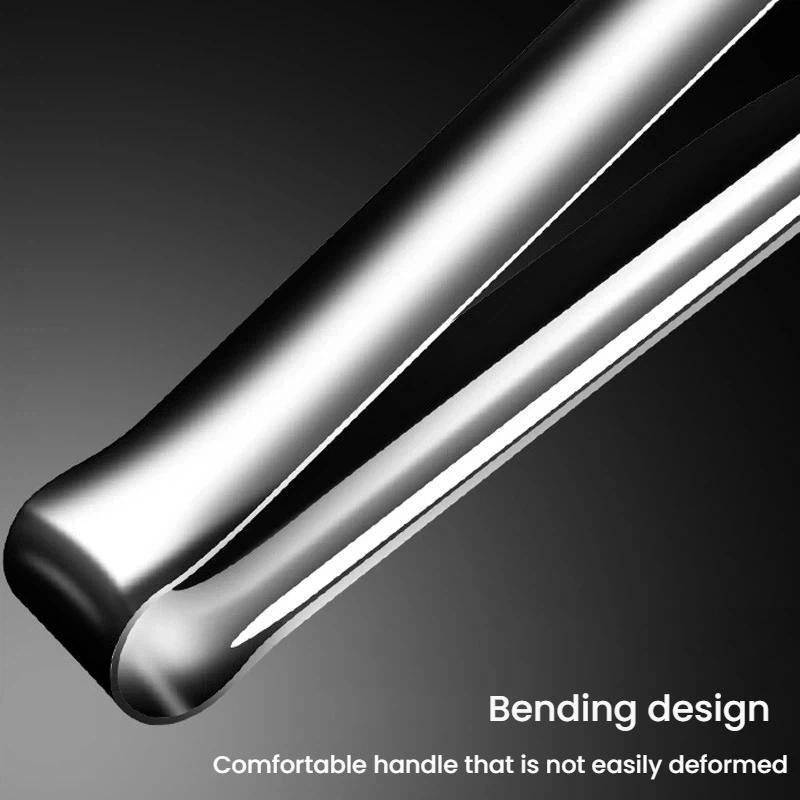 Stainless Steel Food Tongs Home Kitchen Steak and Grilling Tool